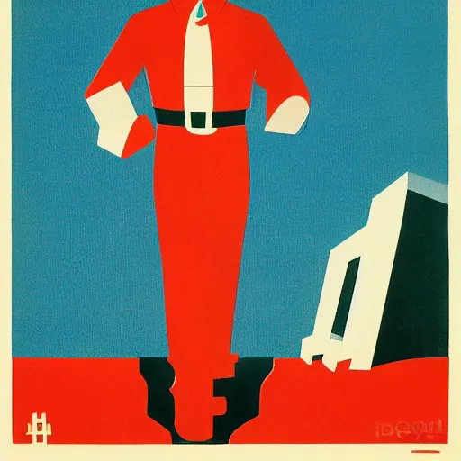 Image similar to soviet propaganda art of microsoft office