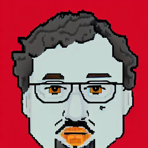 Image similar to a portrait of sam hyde, highly detailed, in the style of lego avatar