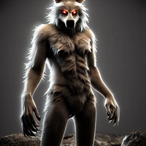 Image similar to cute werewolf from van helsing unreal engine hyperreallistic render 8k character concept art masterpiece