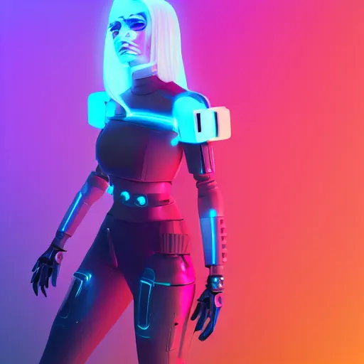Prompt: female cyberpunk android in the style of beeple, neon lights, futuristic, 8 k resolution, trending on artstation, cg society, award winning