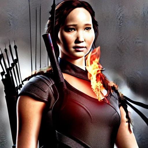 Image similar to katniss everdeen if she was a man