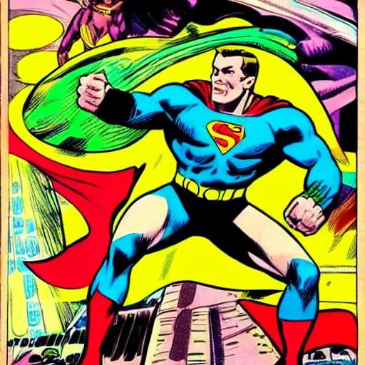Image similar to superhero, clear focus, sharp focus, smooth, comic style, art by jack kirby