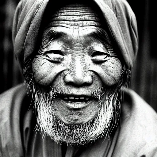 photograph of an old japanese man, photograph by steve | Stable ...