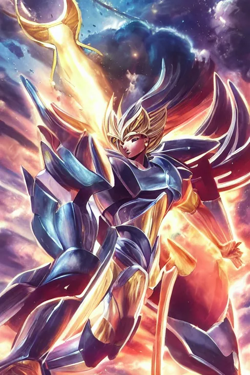 Image similar to 2 0 2 2 knights of the zodiac saint seiya battle for sanctuary hero suit armor comics mask minimalist verytoon nautiljon animes toei animation namco bandai, art by artgerm and greg rutkowski and magali villeneuve