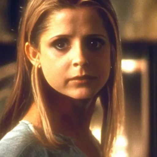Prompt: Buffy Summers fighting