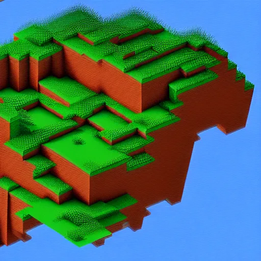 Gravitationally correct Minecraft earth render [Blender] : r/Minecraft