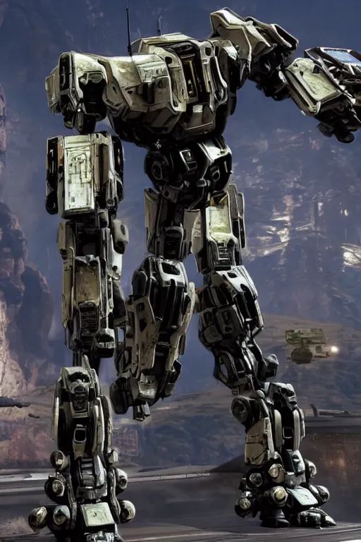 Image similar to cinematic still in mechwarrior _ 5, intricate ornate humanoid mecha warrior,