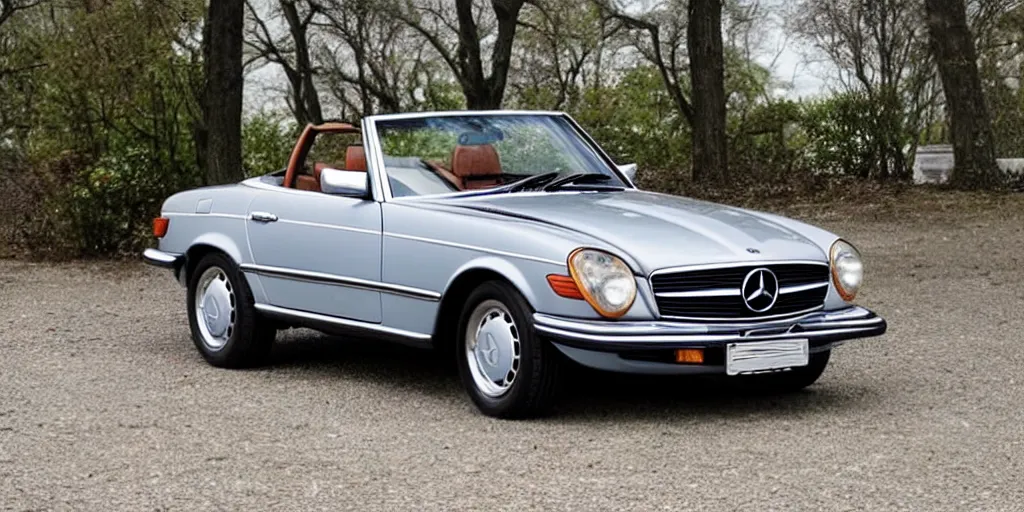 Image similar to “1970s Mercedes SLK”