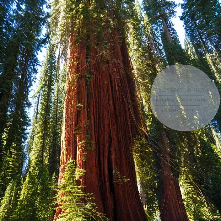 Image similar to giant jelly fish floating in air swarm among the giant sequoia trees at 2875 adanac.st vanvcouver,british columbia,canada