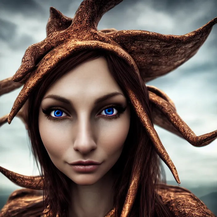 Prompt: photo of a very beautiful!! elf woman, highly detailed, 4 k, hdr, smooth, sharp focus, high resolution, award - winning photo