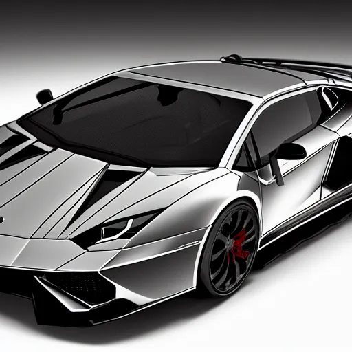 Image similar to Wireframe Lamborghini