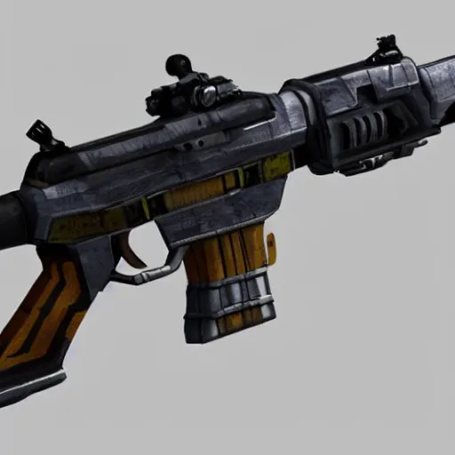 Prompt: Concept art of skin AWP in Counter-Strike Global Offensive, 3D rendering, unreal engine,