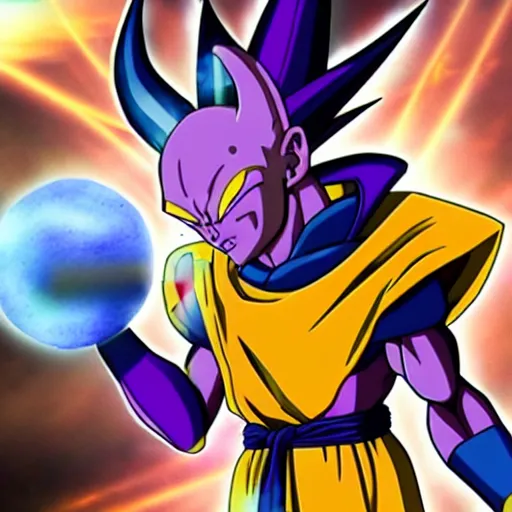 Image similar to beerus full power from dragon ball super