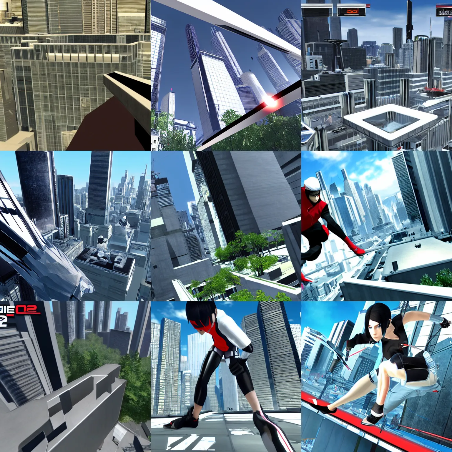 Prompt: mirror's edge 2 0 0 8