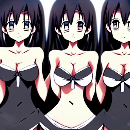 Image similar to anime woman, black dress, rooftop party, symmetrical faces and eyes symmetrical body, middle shot waist up, Madhouse anime studios,Wit studio anime, romantic lighting, 2D animation