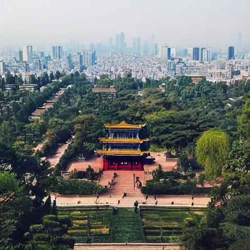 Image similar to “ jingshan park ”