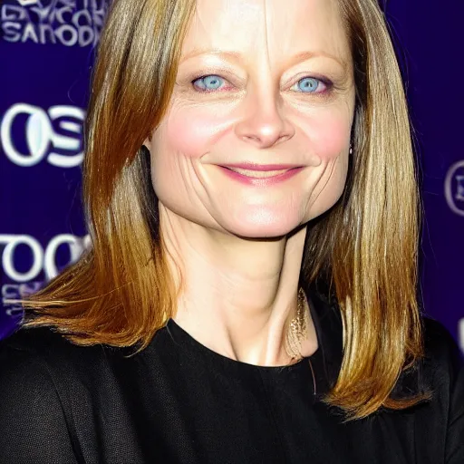 Prompt: portrait of actress jodie foster dslr photo