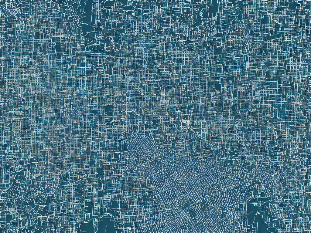 Image similar to cyberscreens projecting reference a detailed sheet reference sheet of the city map, perfect lighting pixel sorting