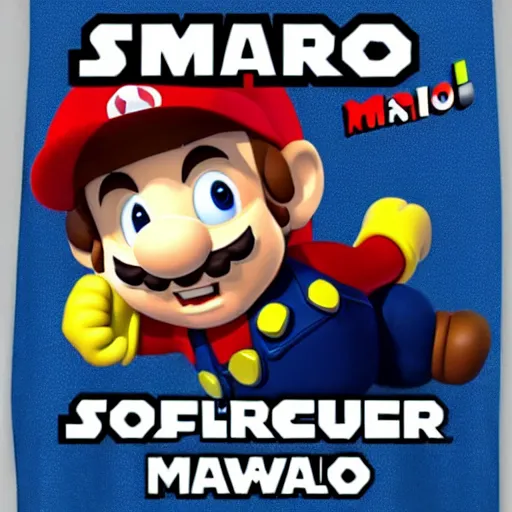 Image similar to Han solo as super Mario