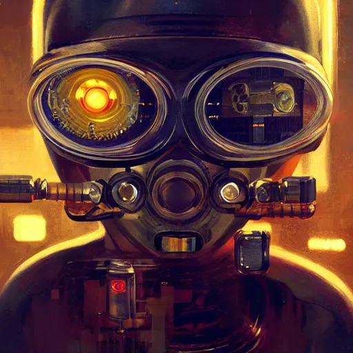 Image similar to detailed face of a synthetic sentient super - intelligent woman being powered on and nixie tube eyes warming up, warm space, cool skydome, fresh atmosphere, syd mead, livia prima, artgerm, greg rutkowski, pj crook, nick alm, casey baugh