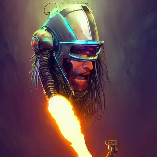 Image similar to cyberpunk viking helmet mask warrior goddess robot ninja fantasy, art gta 5 cover, official fanart behance hd artstation by jesper ejsing, by rhads, makoto shinkai and lois van baarle, ilya kuvshinov, ossdraws