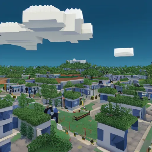 old roblox skybox | Stable Diffusion