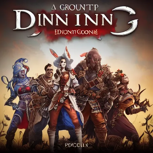 Image similar to a group icon for a discord group of people that play divinity original sin 2 definitive edition