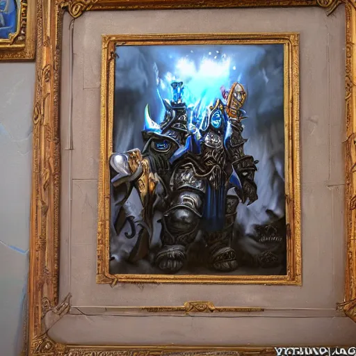 Prompt: world of warcraft banksy