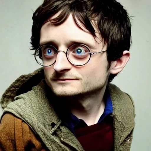 Image similar to Elijah Wood as Harry Potter