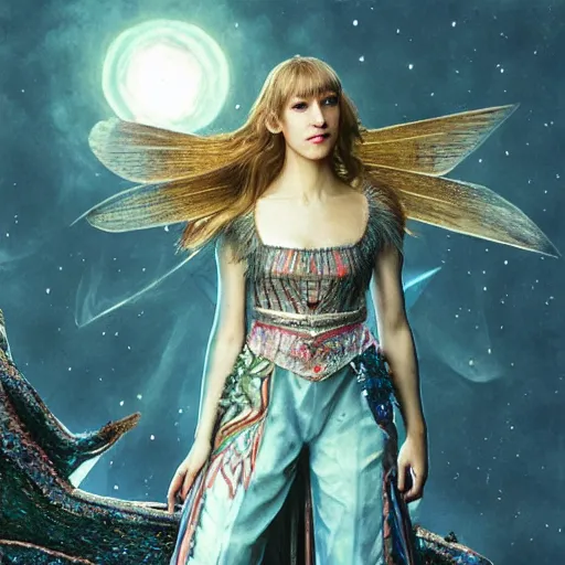 Prompt: joanna newsom in final fantasy