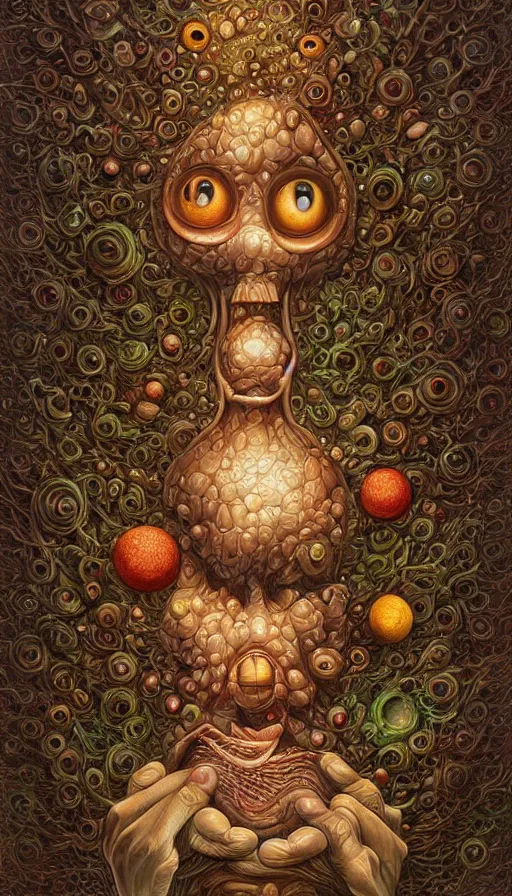 Image similar to The end of an organism, by Naoto Hattori