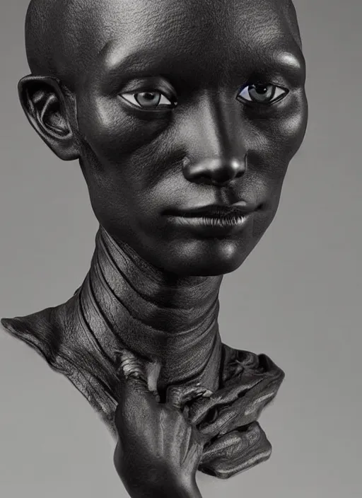 a bust sculpture of anatomical detailed fantasy | Stable Diffusion ...