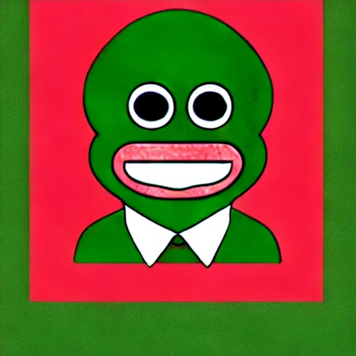 Image similar to happy pepe artstaion