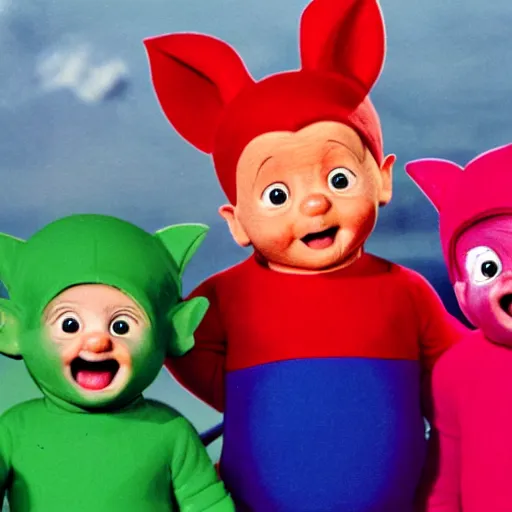 Image similar to telletubbies