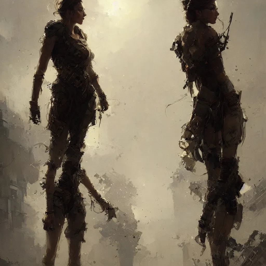 Prompt: fantasy, rule of thirds, intricate outfit, spotlight, by greg rutkowski, by jeremy mann, digital painting