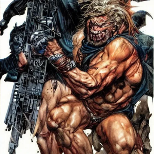 Image similar to by Simon Bisley