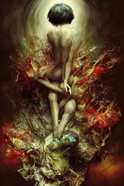 Image similar to The end of an organism, by ryohei hase