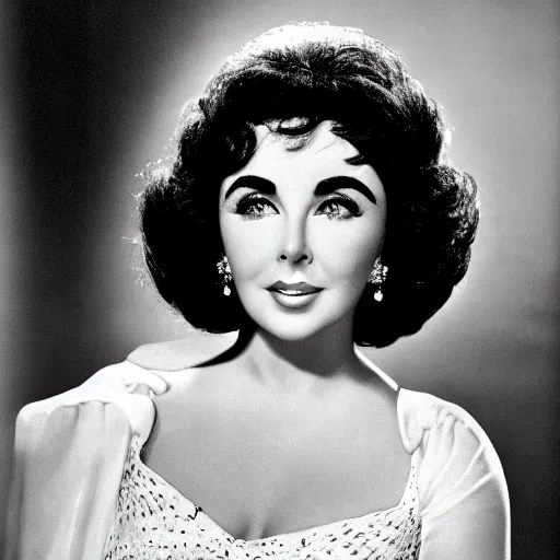 Prompt: face of 2020 Elizabeth Taylor