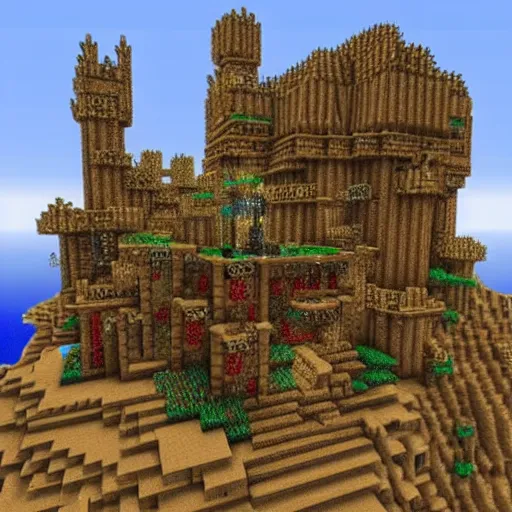 Red fortress : Minecraftbuilds  Minecraft castle, Minecraft houses,  Minecraft mansion