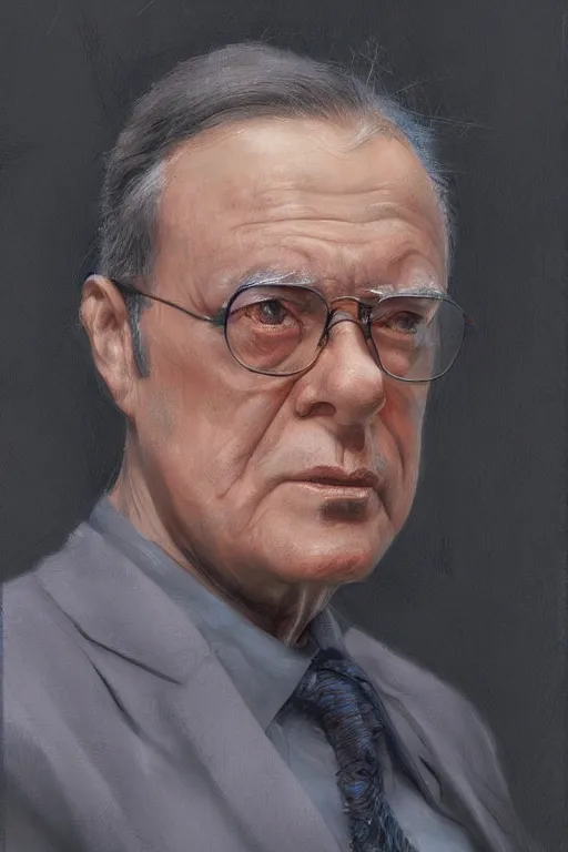 Image similar to Ion Iliescu, closeup character portrait art by Donato Giancola, Craig Mullins, digital art, trending on artstation, Iliescu, Iliescu, Iliescu