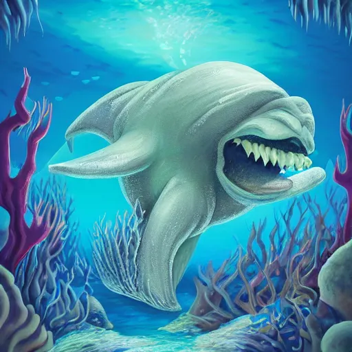 Image similar to Ocean Giant Creature Bloop