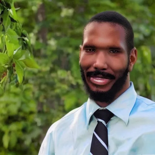 Image similar to destiny the streamer if he was black