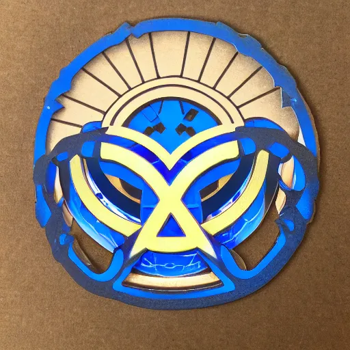 Image similar to die cut sticker, stargate portal