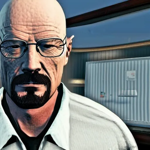 Image similar to walter white in gta v