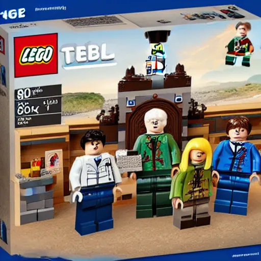 Prompt: father ted lego playset, promotional photographs, high - detailed, award - winning, 8 k hdr