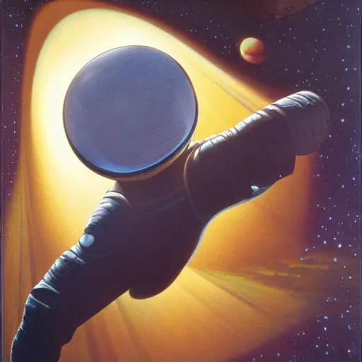 Image similar to astronaut by barclay shaw,