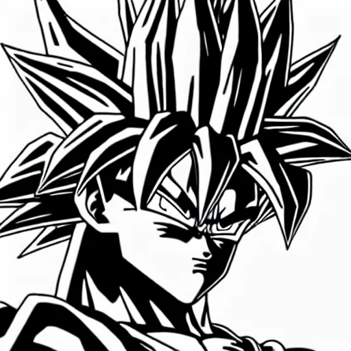 Khalil Curtis - Goku Black Sketch
