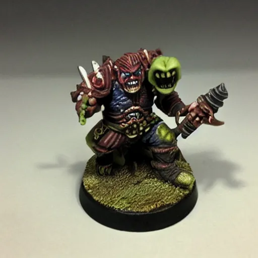 Image similar to warhammer fantasy orc figurine