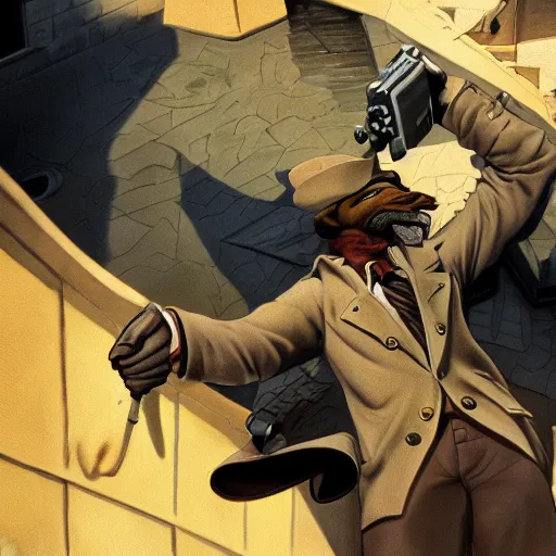 Prompt: blacksad, 8 k photography, realistic, hyperrealistic