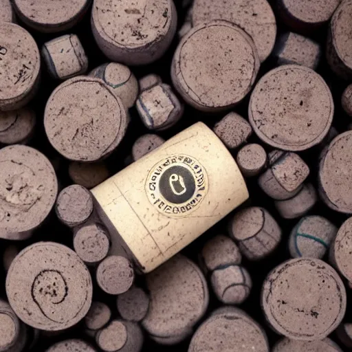 Image similar to a big black cork